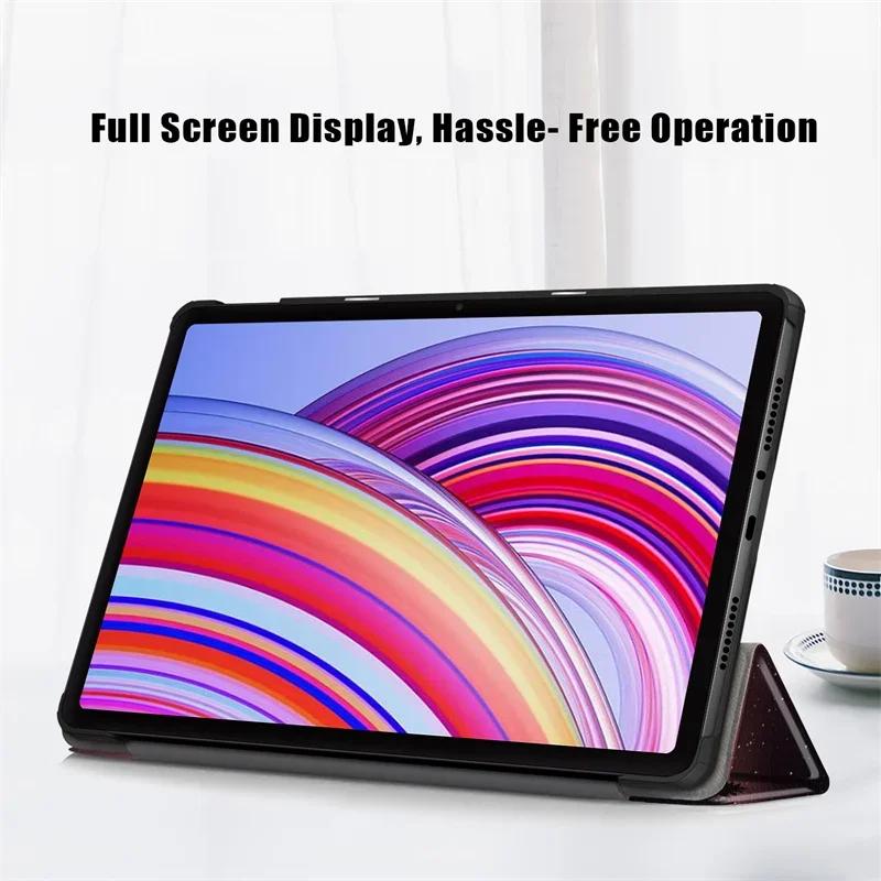 For Xiaomi Poco Pad 12.1 Cover Folding Stand Magnetic Smart Tablet for Xiaomi Redmi Pad Pro Case 12.1 Inch Auto Sleep/Wake