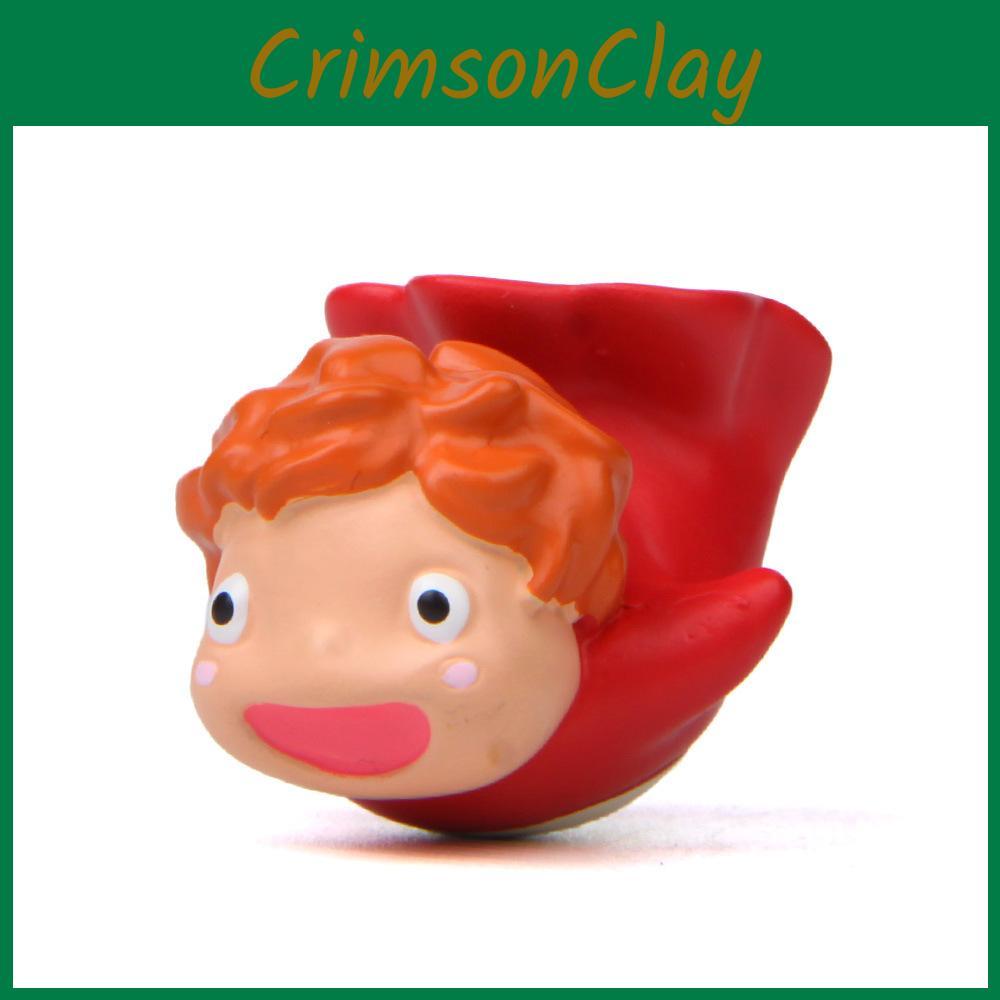 Ponyo Cartoon Goldfish Mini Doll Model Ornament For Gift And Party Decor
