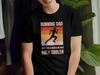 Laufvater T-Shirt, Vatertag Fitness Geschenk, Cooles Papa Läufer Tee, Vintage