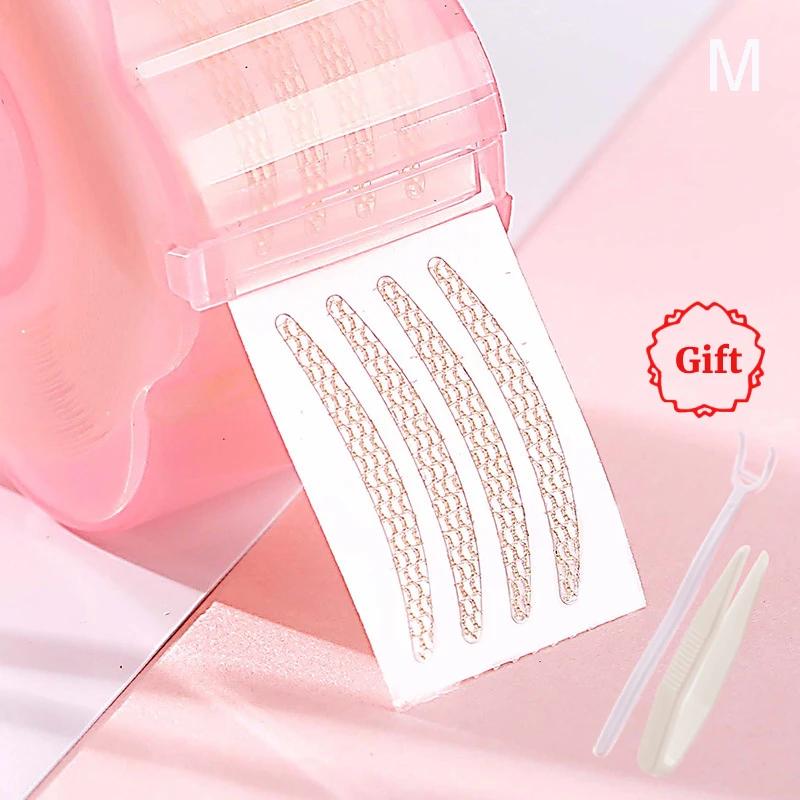 Eyelid Tape Eye Lift Double Eyelid Sticker Clear Beige Color Fold Eyelid Stripe Natural Invisible Big Eyes Makeup Beauty Tools
