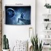 2D Deep Space Astronaut Tapestry Starry Sky Planet Wall Hanging