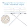 Ironing Board Full-Size Foldable Ironing Board Foldable Household Ironing Board Extended Ironing Board Outside with Heat-Resistant Cover