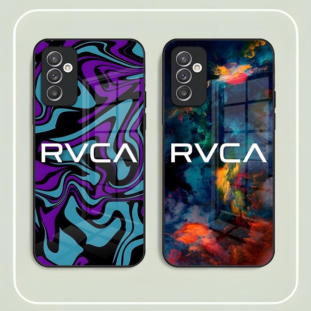 Luxury R-RVCA-S Phone Case For Samsung S26 S24 Ultra S22 S23 S25 S20 Fe S21 Plus A16 A54 A34 A53 Glass Cover