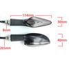 Motorcycle LED Turn Signal 12V ABS Scooter Flashing Light Universal for CFMOTO 150 250 450 650 NK Suzuki SV400 SV650 V-Strom