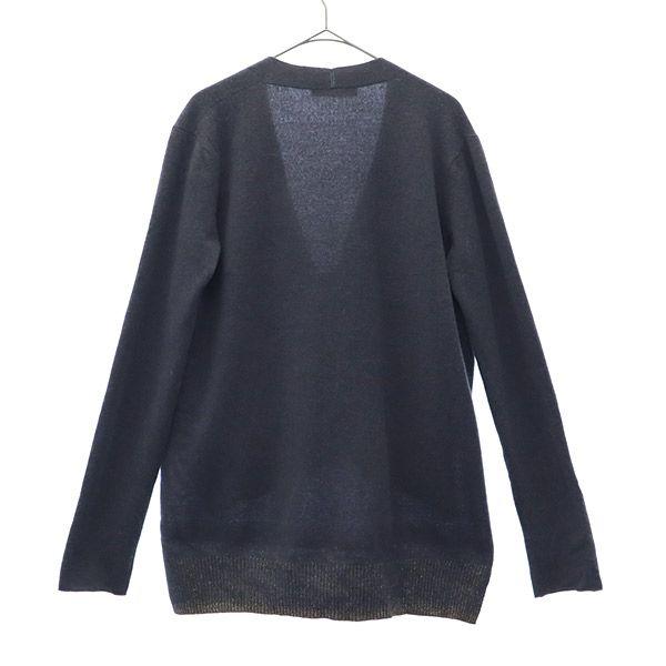 FABIANA FILIPPI Made In Italy Long Sleeve Wool Mix Cardigan XS Gray Women Used