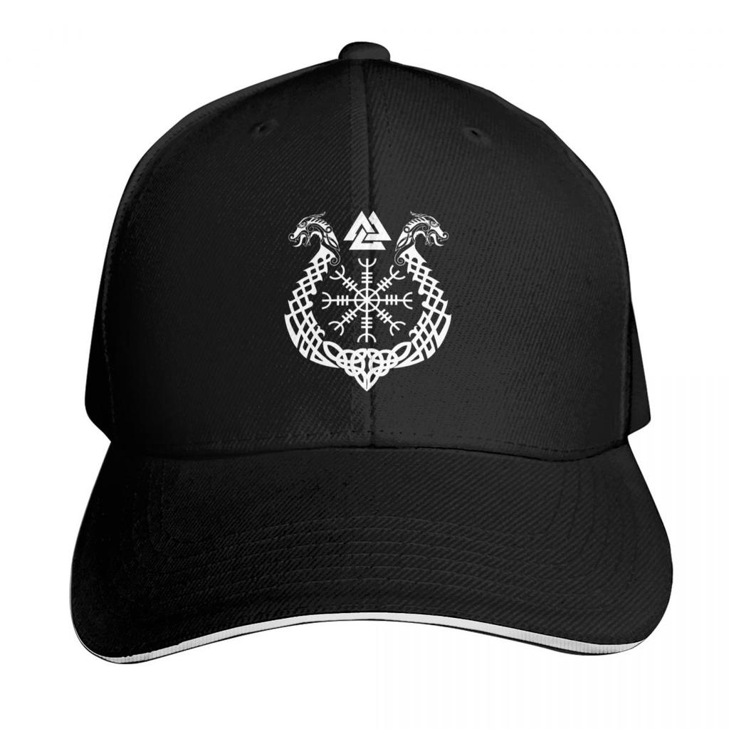 Nordic Viking Scandinavn Odin Symbol Cap Fashion Casual Baseball Caps Adjustable Hat Hip Hop Summer Unisex Baseball Hats