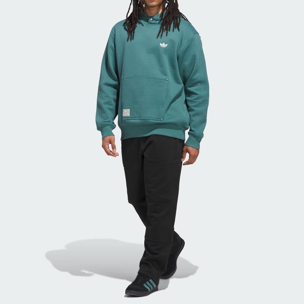 Adidas Originals Shmoofoil FW25 Heavyweight Skateboarding Lace-Up Comfortable Versatile Solid Color Sports Pants Men Pants JX5447