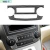 For Honda CR-V CRV 07-11 Carbon Fiber Interior Center Console CD Panel Cover New