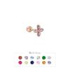 Flower Birthstone 14k Piercing LPFG4017G