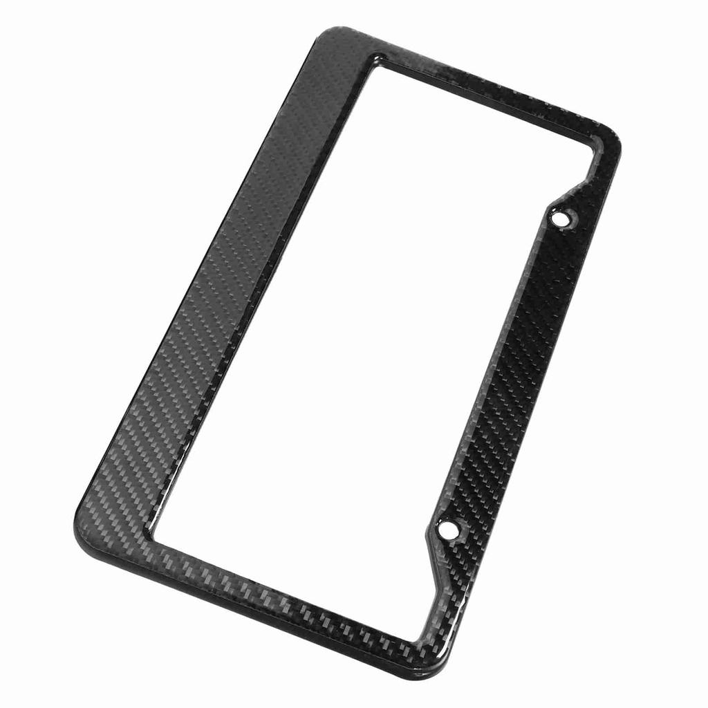 Cadru plăcuță de înmatriculare din fibră de carbon uscată, înlocuire universală pentru Ford C?MAX Focus Fiesta Kuga Mondeo