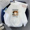 Girls Casual Cartoon Long Sleeve Fleece Hoodie For Spring Autumn Comfort Wear