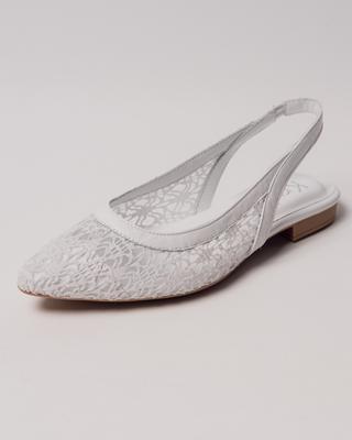 Sandalen perforiert 2732211 36 weiß Leder Textil