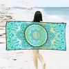 Summer Beach Towel Adult Absorbent Beach Towel Boho Geometric Pattern Quick Dry Bath Towel Travel Picnic Yoga Blanket Women Gift