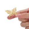 20/30Pcs Butterfly Filigree Wraps Metal Charm Pendant Connectors Crafts for DIY Jewelry Making Accessories Supplies