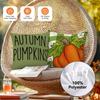4Pcs/Set 45X45Cm Thanksgiving Green Grid Pumpkin Pillowcase Bedroom Sofa Living Room Cushion Cover 100% Polyester Home Decor