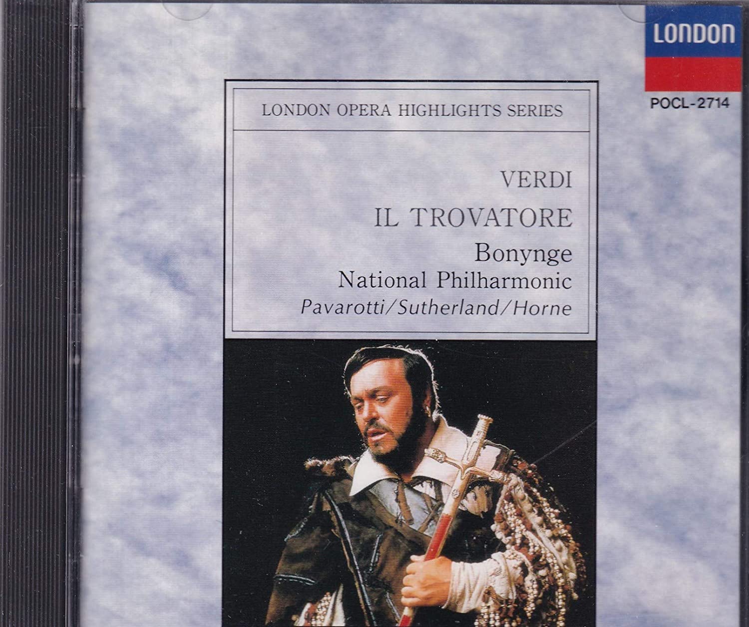 

CD LONDON OPERA CHORUS - Trovatore * Opera POCL2714 Japan Classical Used