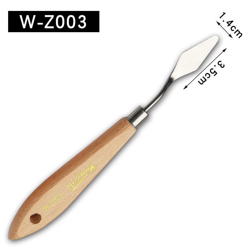 Stainless Steel Art Scraper Knife for Oil Painting and Gouache Pigment