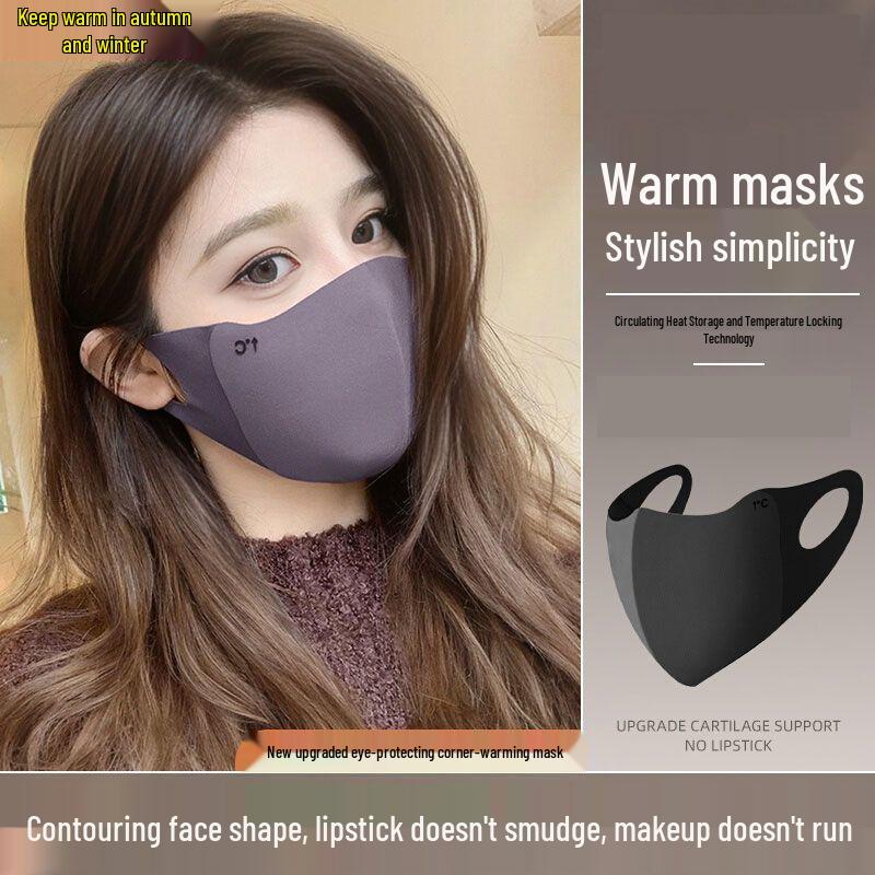 2025 Damen 3D Warme Winddichte Maske für Herbst & Winter - Outdoor Radfahrschutz