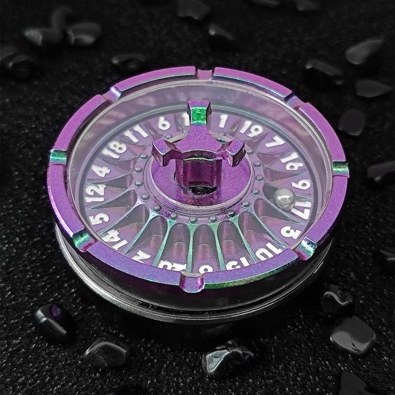 Fingertip Gyro Roulette DND Dice Spinning Games Fingertip for Roleplaying Games RPG MTG Toy