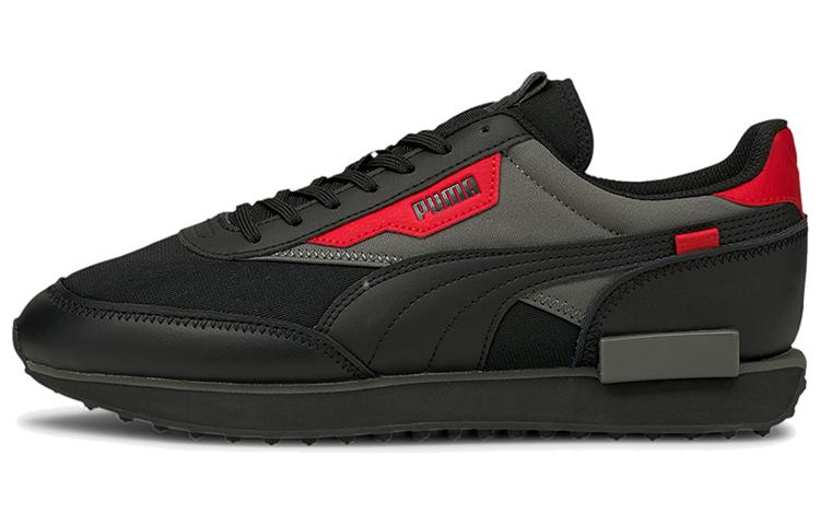 PUMA Future Rider Sprint Black High Risk Red 374995-02 36