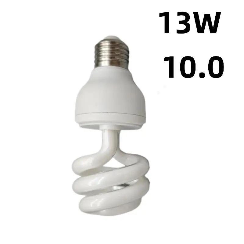 1Pcs 13W/26W UV Rays Energy Saving Terrarium Basking Light 5.0 10.0 UVB Reptile Lamp Turtle Lizard Snake Reptiles Heating Lamps