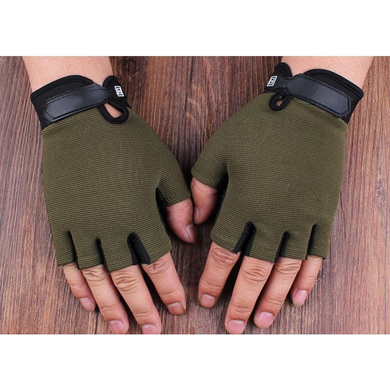 Spring and Summer Outdoor Cycling Gloves Driving Thin Sunshade Tactics for Men and Women Fitness Half Finger Gloves