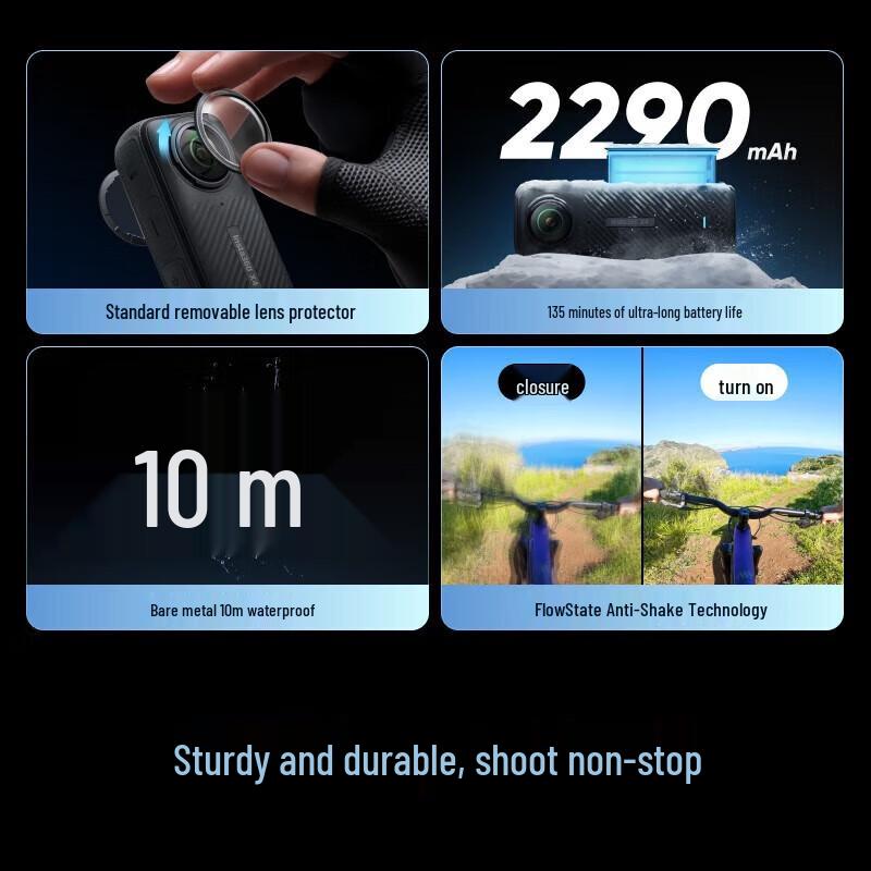 Insta360 X4 8K 360-Degree Action Camera (CN version)