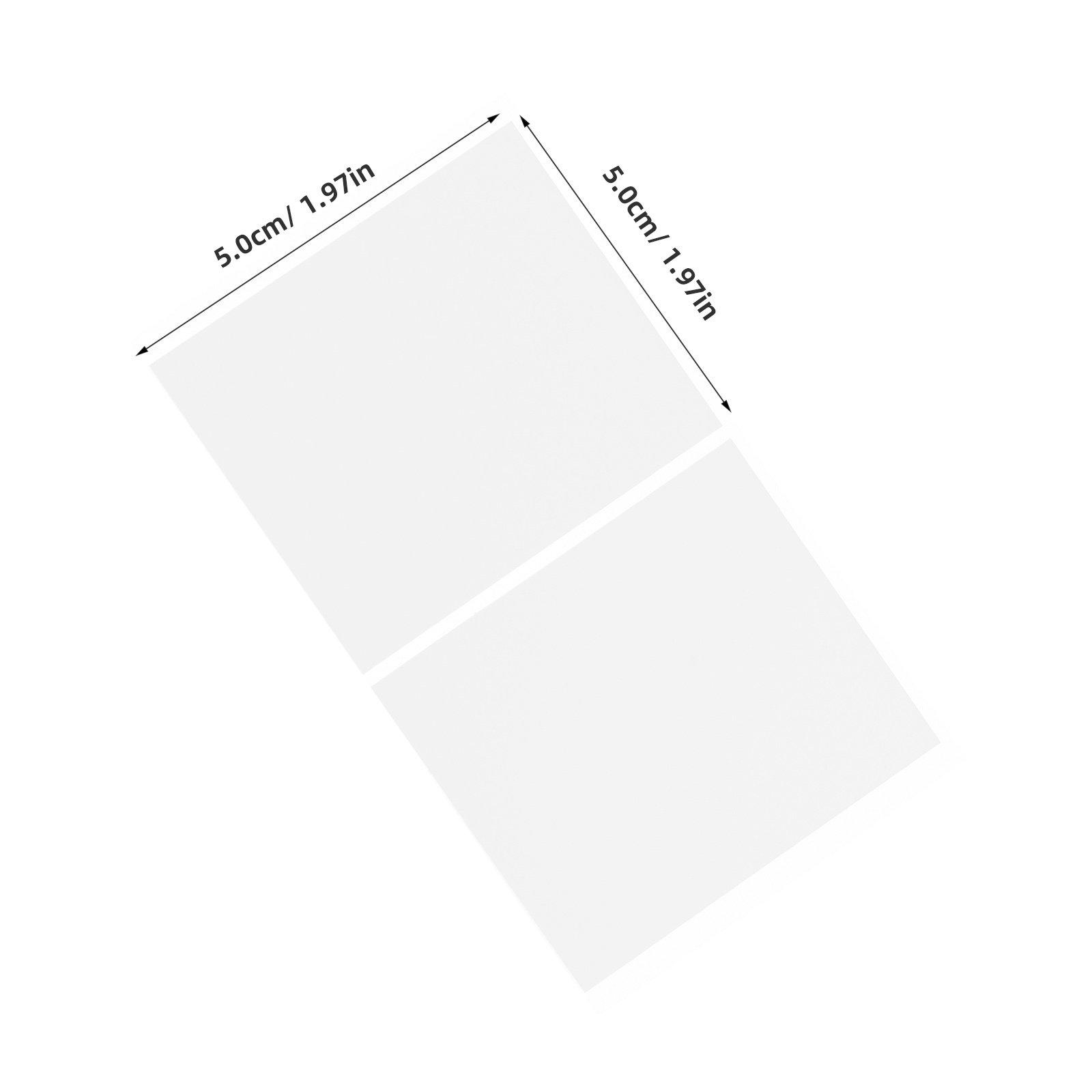 

10Pcs Ceiling Light Diffuser Soft White LED Light Diffuser Film Adhesive Ultra Thin Plastic Sheets 2 Inch for Home Office