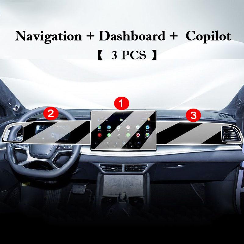 Car Screen Protector Film For BYD Sea Lion 07 EV 2024 2025 Screen Protect Car Multimedia GPS Navigation Accessories Dashboard