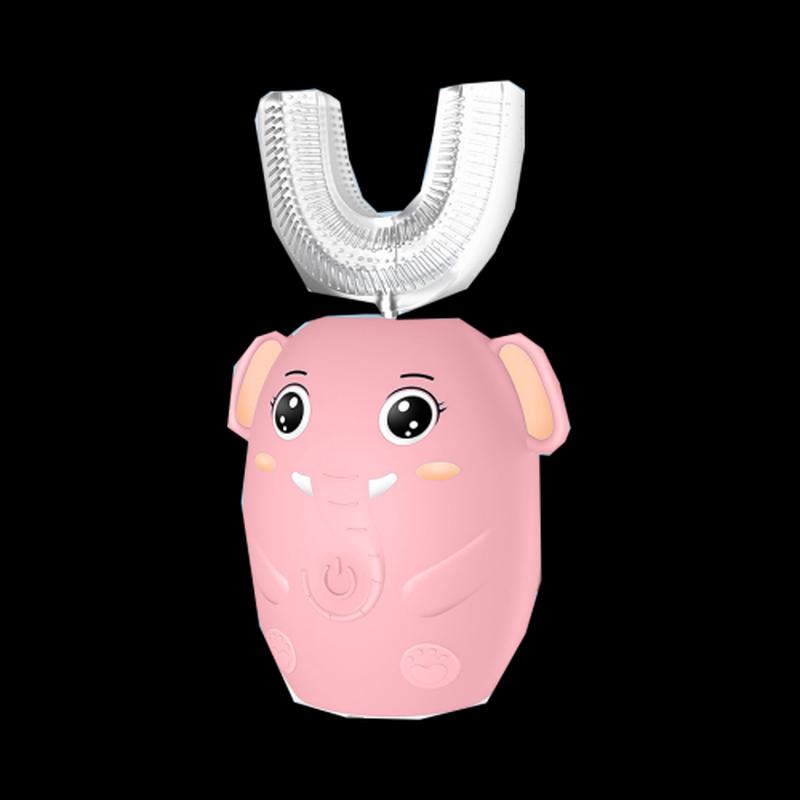 Shengbei U-shaped Silicone Sonic Kids Toothbrush