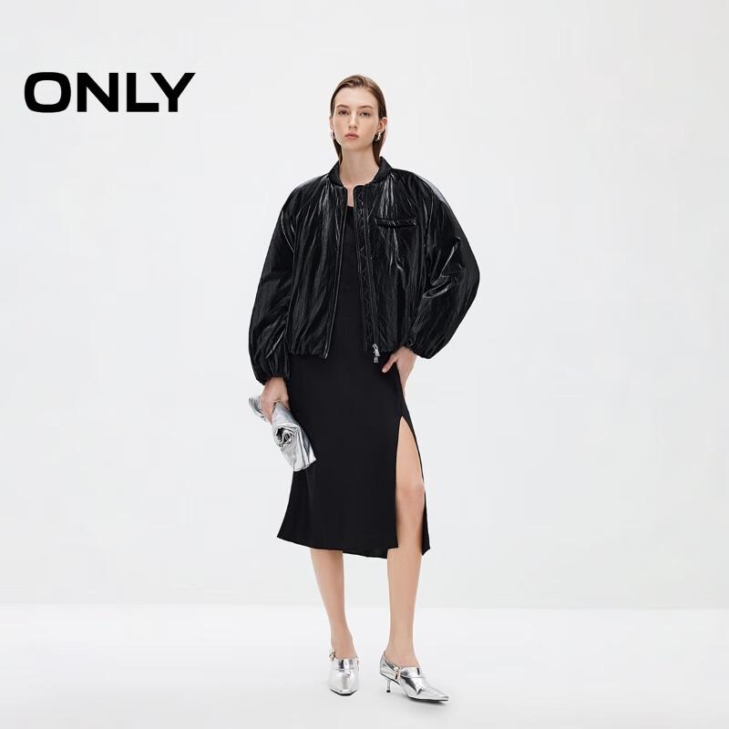 Only Damen 2025 Frühling Chic Schlankmachendes Camisole-Midikleid mit Schlitz