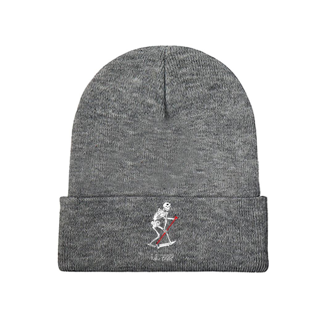 Lil Peep Skeleton Crybaby Best Seller Knitted Caps for Women Unisex Skullies Beanies Winter Hats Polyester  Casual Caps