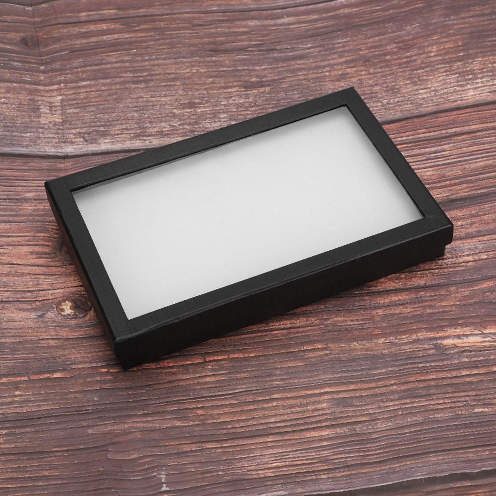 36 Slot Beflockung Schmuck Halter Lagerung Box Ring Ohrringe Anhänger Display Fall Veranstalter