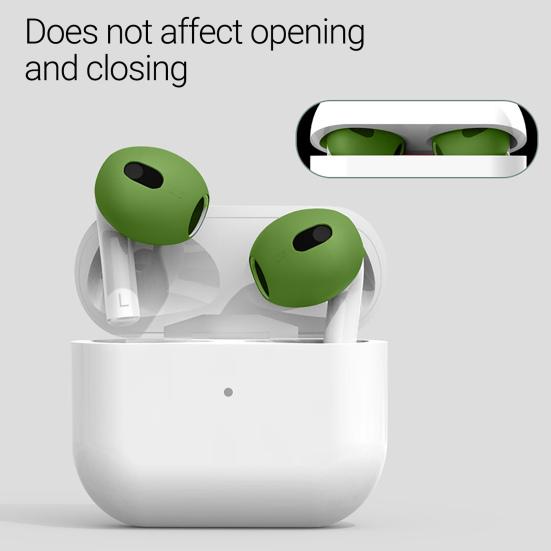 1 Pair Earbud Noise Insulation Ultra Tips Comfortable Thin Wireless In-ear Earphone Soft