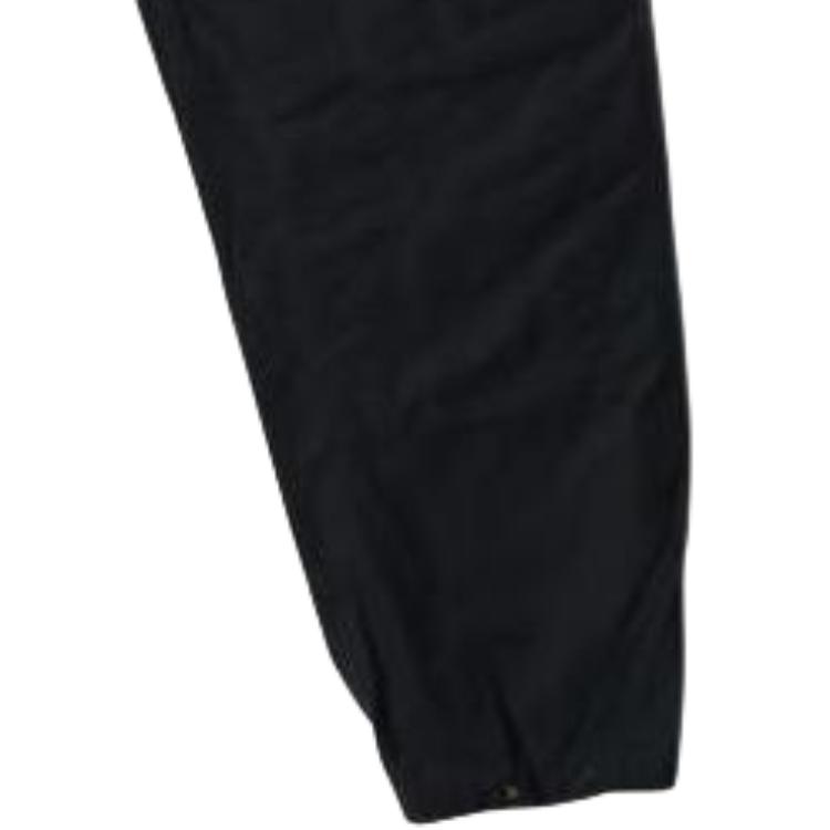 Palace FW22 Logo Muster Aufschlag Cropped Freizeithose Herren Unterteile Schwarz plz1233431