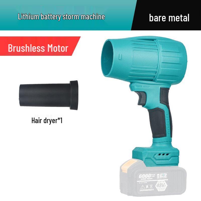 High-Power Brushless Ducted Turbo Fan Hair Dryer with Lithium Battery