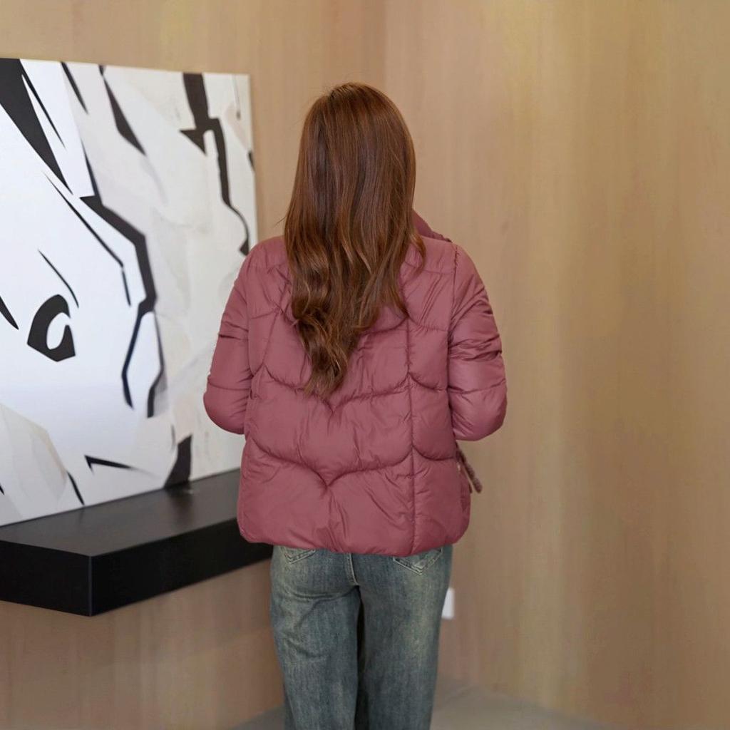 Fashion Short Cotton-padded Coat Ladies Winter  New Thick Down Jacket Women Parkas Casual Outcoat Western Style Overcoat Top