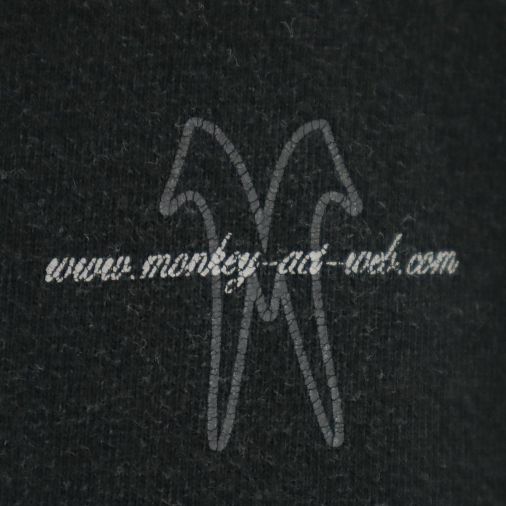 T-shirt z krótkim rękawem czarny Męski Używany