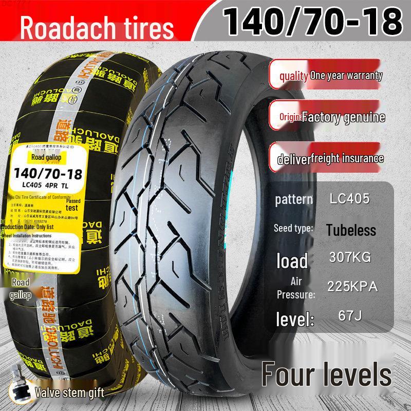 Road Tire Series: Sizes 70-150 for 14-19 Inch Wheels