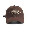 Prints Embroidery Baseball Cap Women Men Soft Cotton Peaked Hat Spring Summer Outdoor Use Sportss Sun Protection Trucker Hats Korean Style Letter