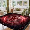 Manchester United Design Kristall Samt Teppich Weiche Dekorative Matte für Schlafzimmer Eingang