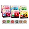 Special Shape Condoms 6-Pack Box with Stimulating Textures Latex Ribbed Dotted for Enhanced Pleasure Couples Use