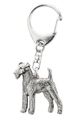 Irish Terrier Made In England Art Dog Keychain Collection