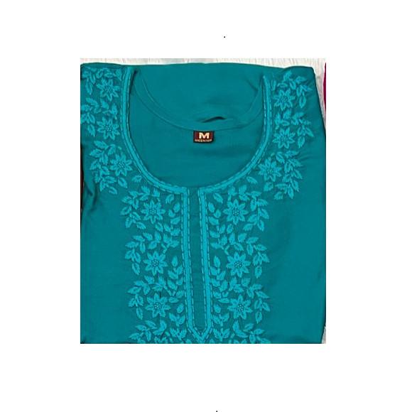 Ensemble Kurti Tunique Haut de Fête Bollywood Indien Ensemble Kurta Court Ethnique pour Femmes