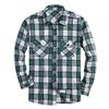Fashion Casual Versatile Simple Plaid Tooling Long Sleeve Shirt Trendy Shirt Youth