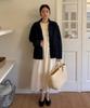 Sellebsyabedisyeon 26Ss Pleated Armhole Cover Long Dress