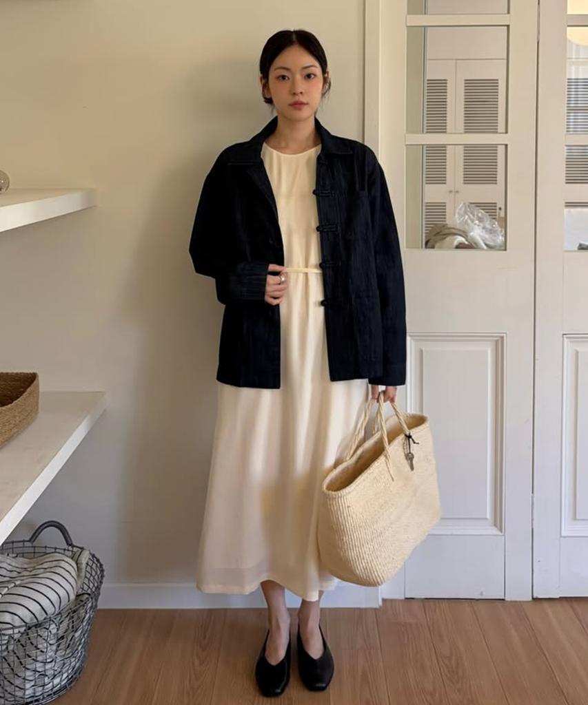 Sellebsyabedisyeon 26Ss Pleated Armhole Cover Long Dress