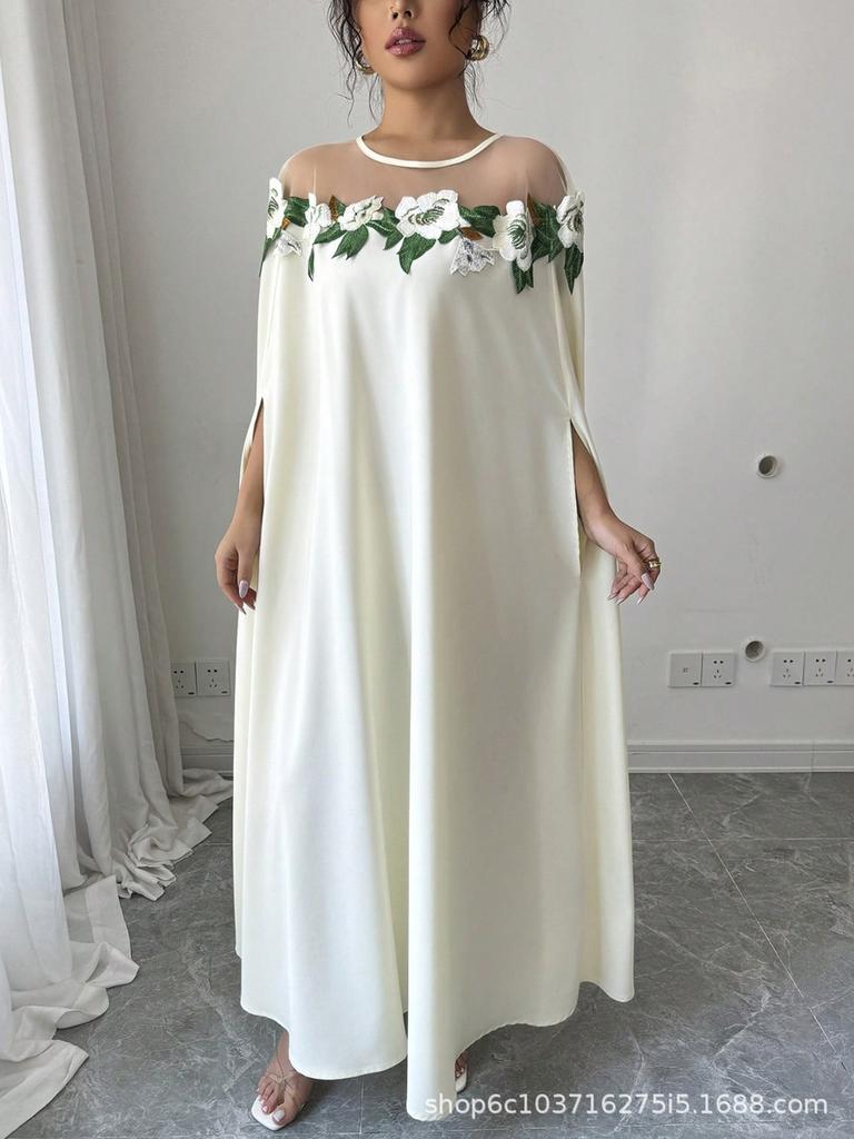 Women's Summer New Design Floral Dress French Sweet Commute