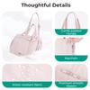 Women Large Capacity Tote Bag Versatile Commuter Handbag With Multi Pockets Shoulder Messenger Sports Bag