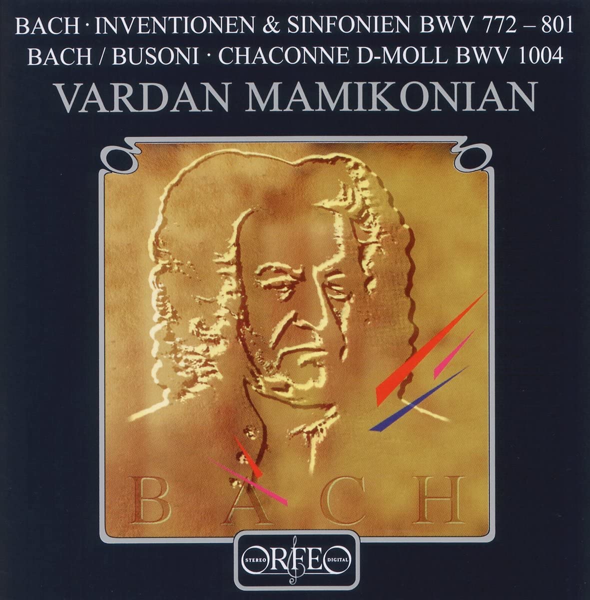 

CD BACH & BUSONI - INVENTIONEN & SINFONIE C416001A Orfeo 2000 Japan Classical Used